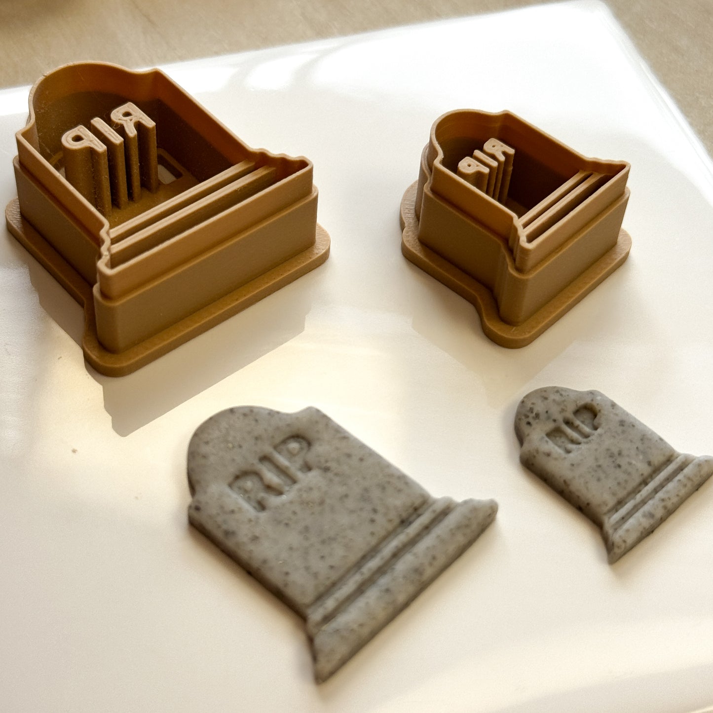 Tombstone Grave Polymer Clay Cutter