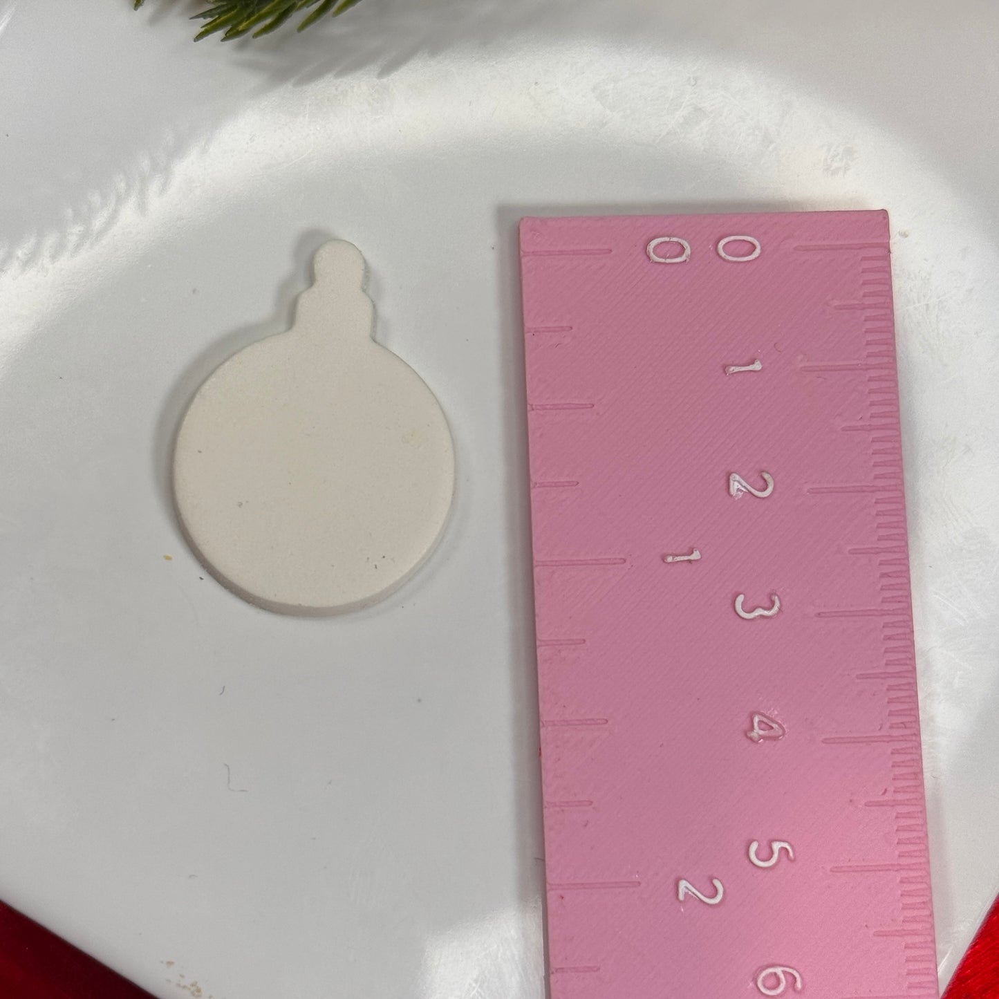 Christmas ornament polymer clay cutter