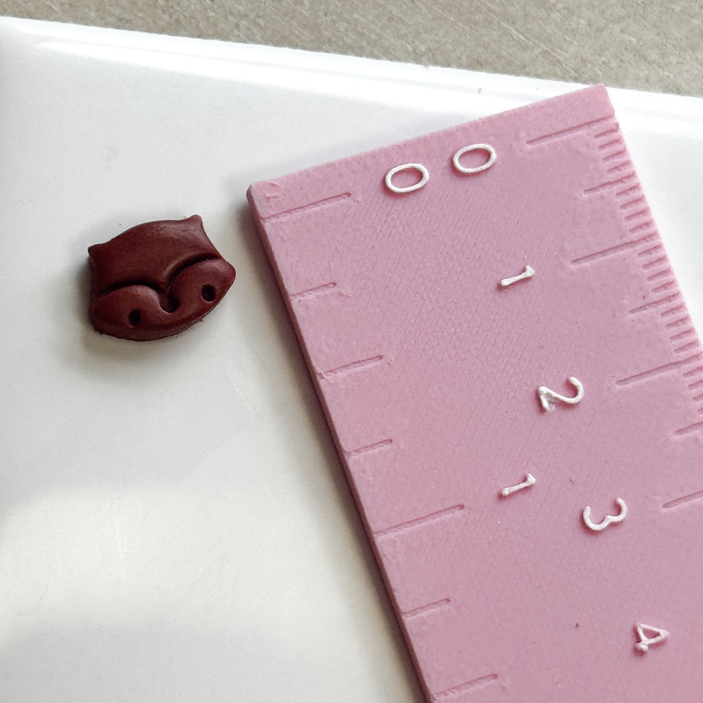 Little Fox Face Head Polymer Clay Stud Cutter