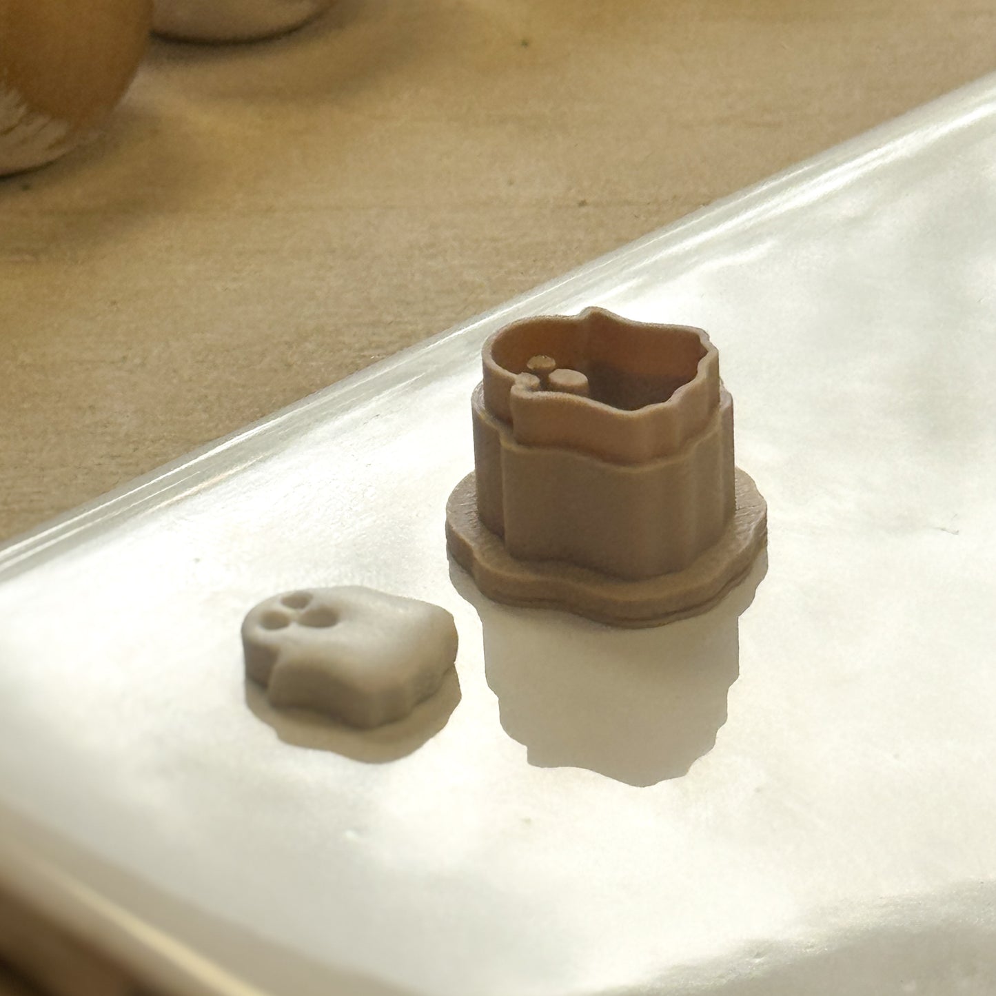 Simple Ghost Polymer Clay Cutter