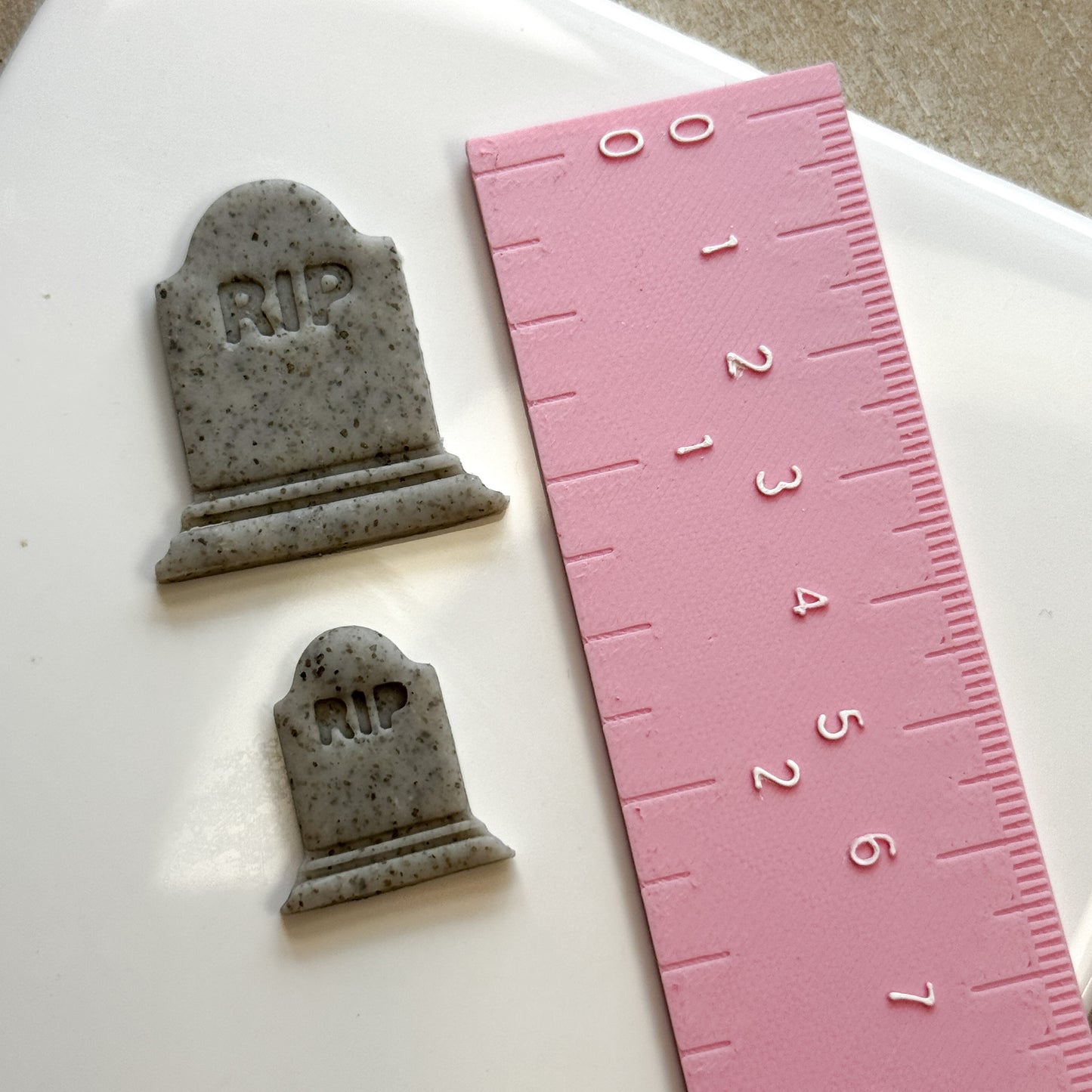 Tombstone Grave Polymer Clay Cutter
