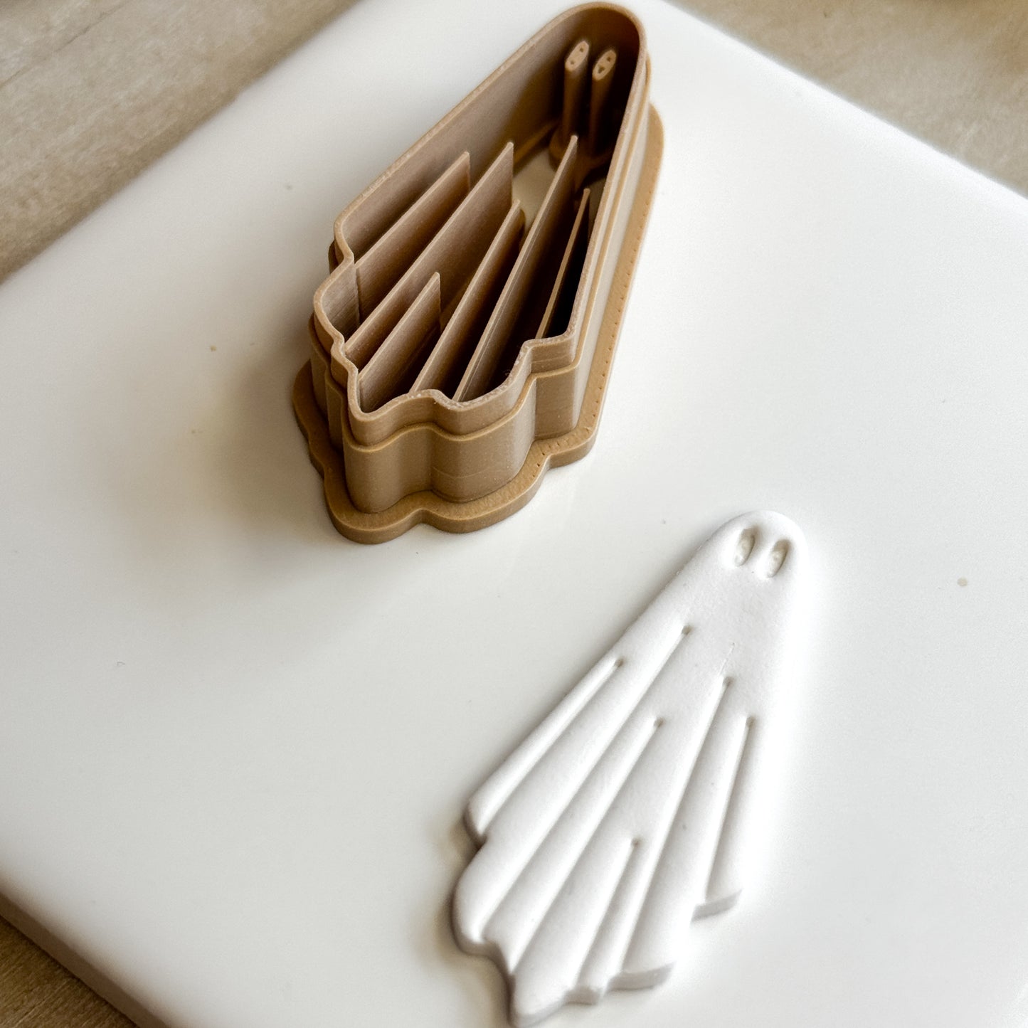 Long Ghost polymer clay cutter