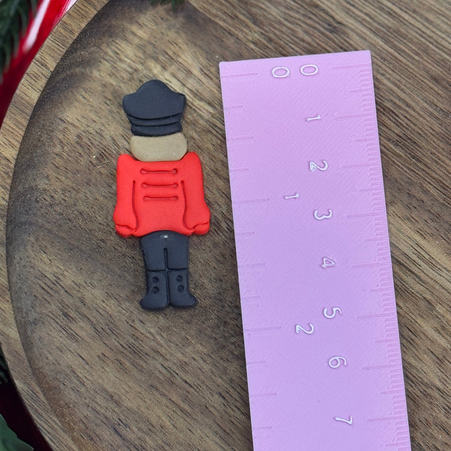 Christmas set of 3 nutcracker polymer clay cutter