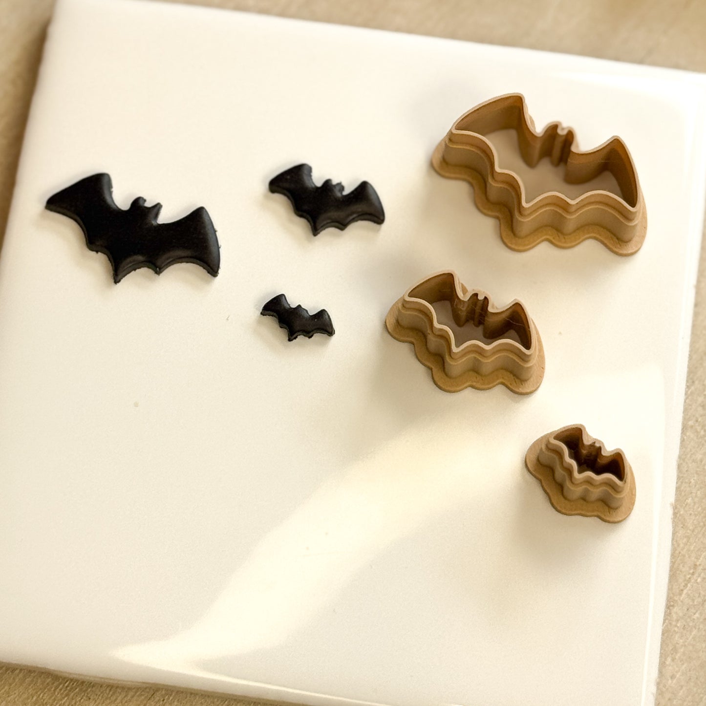 Bats Polymer Clay Cutters