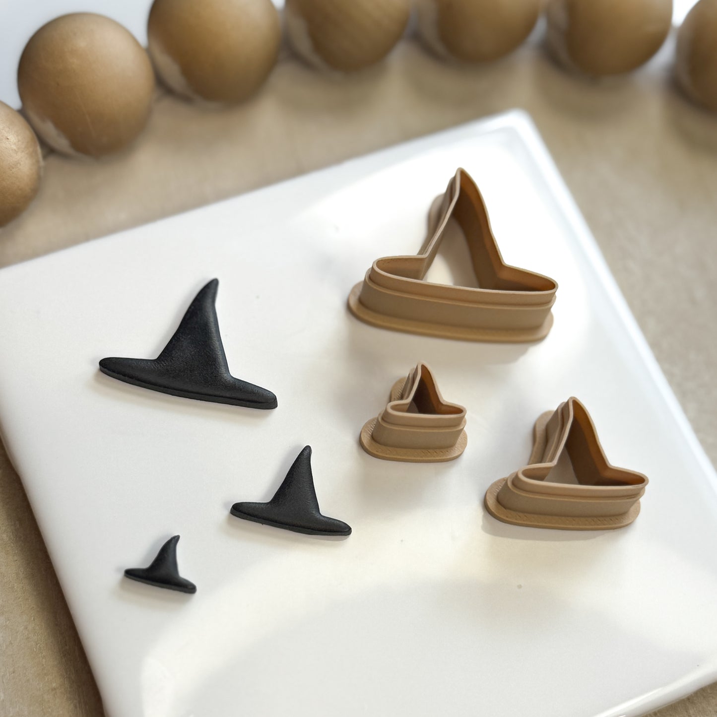 Witch Hat Polymer Clay Cutters