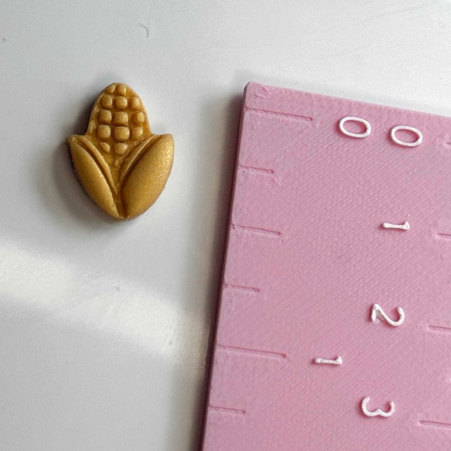 Corn on the Cobb Polymer Clay Stud Cutter