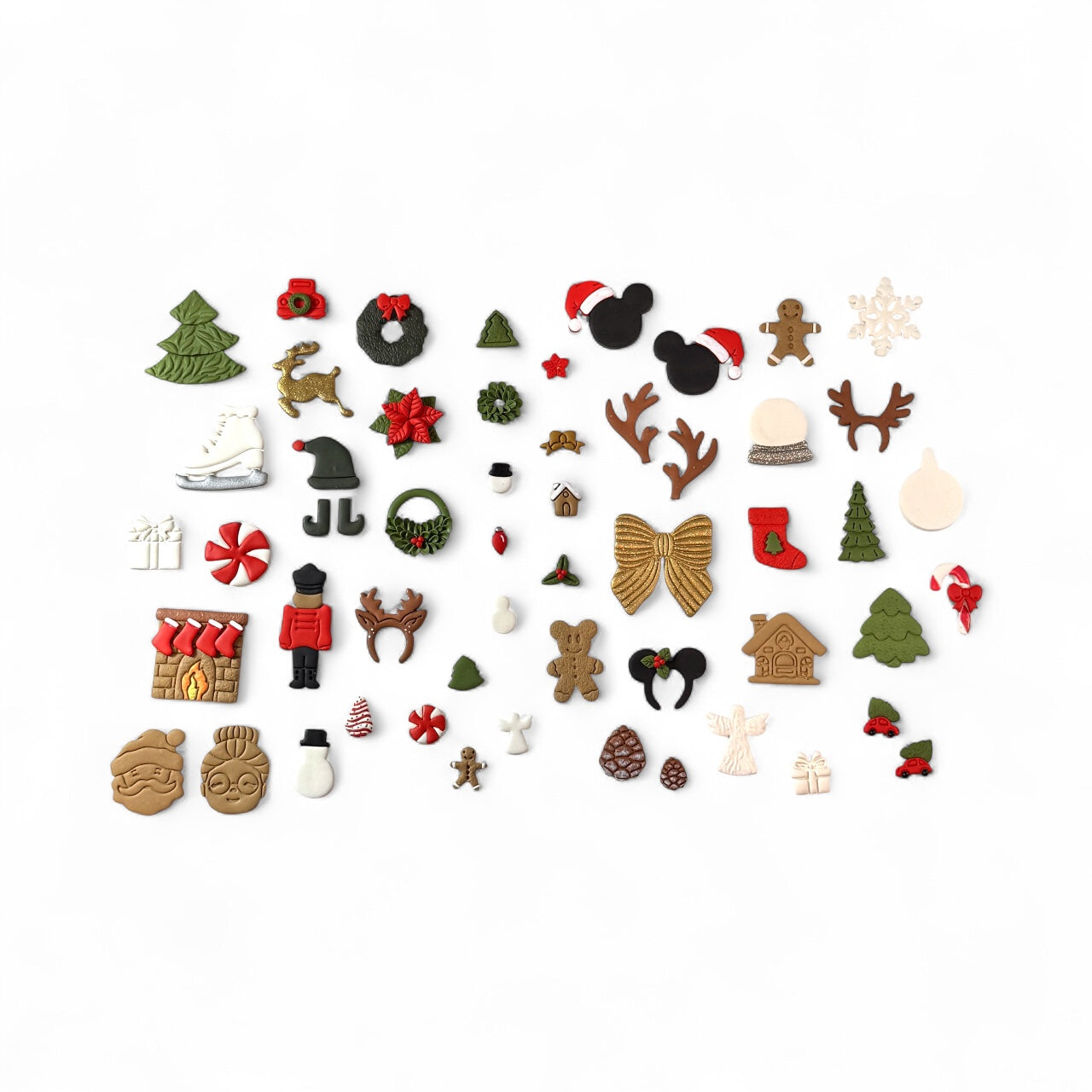 Entire Christmas polymer clay cutter collection