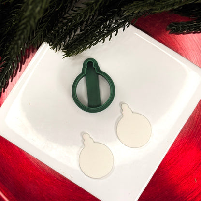 Christmas ornament polymer clay cutter