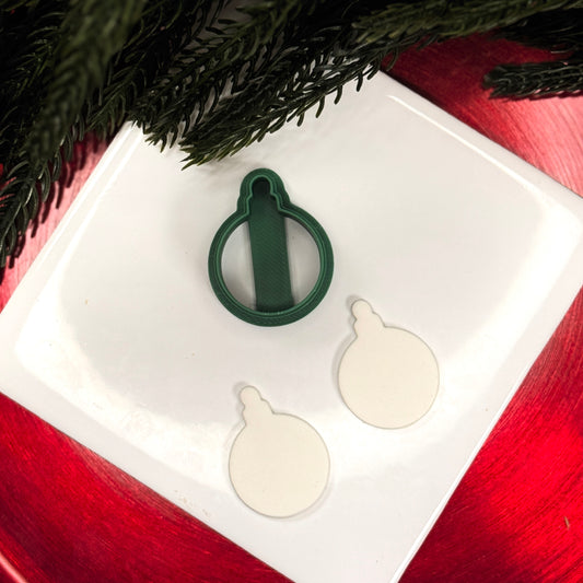 Christmas ornament polymer clay cutter