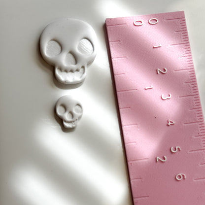 Skull Head Polymer Clay Cutter
