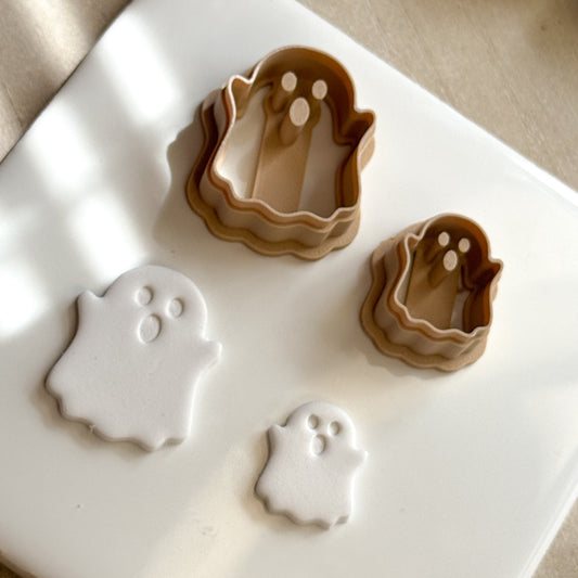 Simple Ghost Polymer Clay Cutter