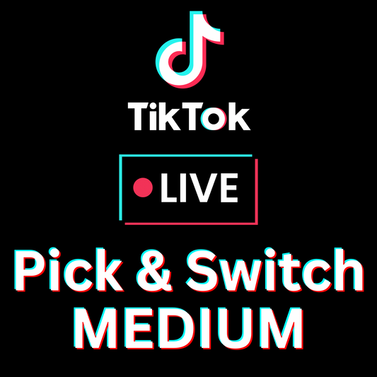 MEDIUM “Pick & Switch” Game for TikTok Live