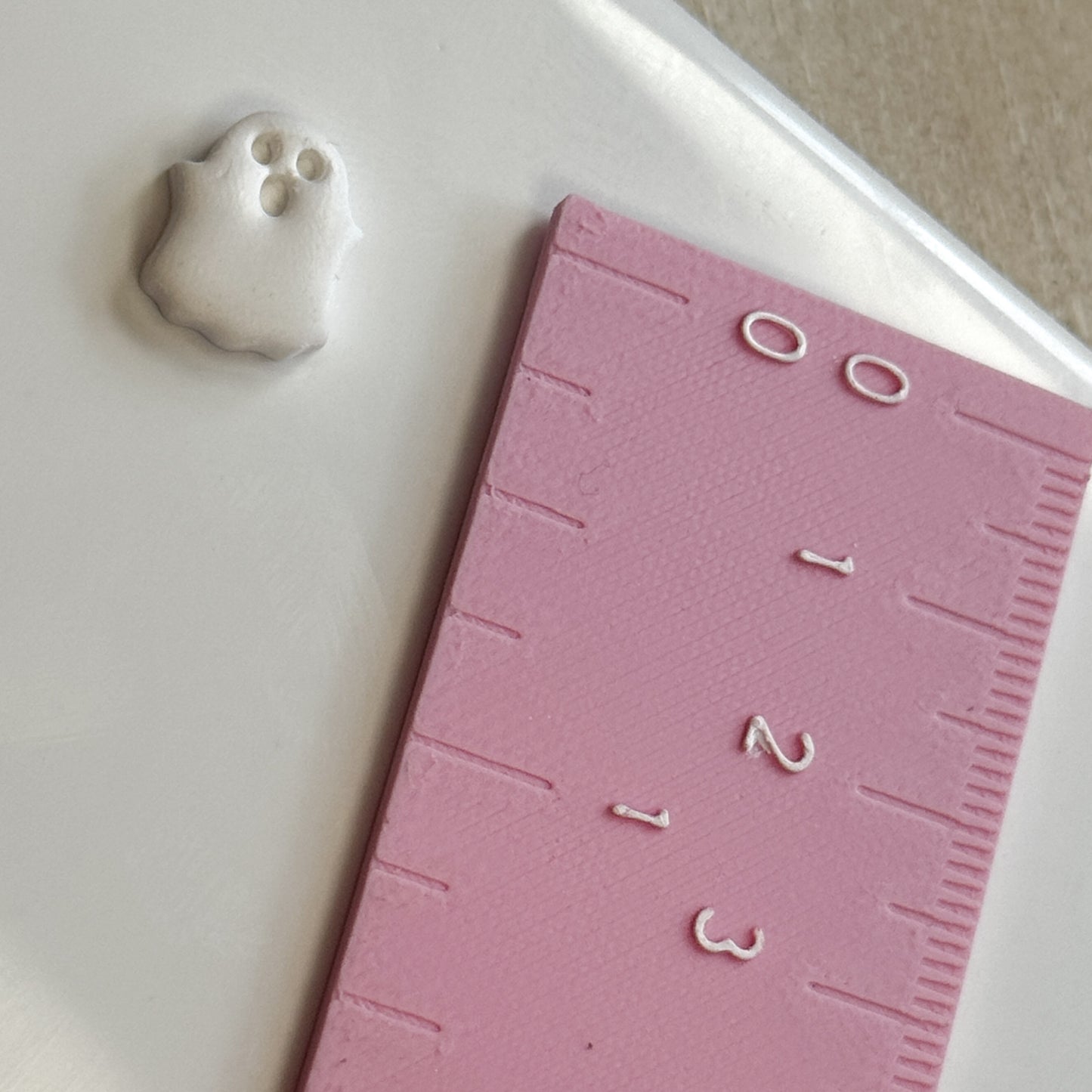 Simple Ghost Polymer Clay Cutter