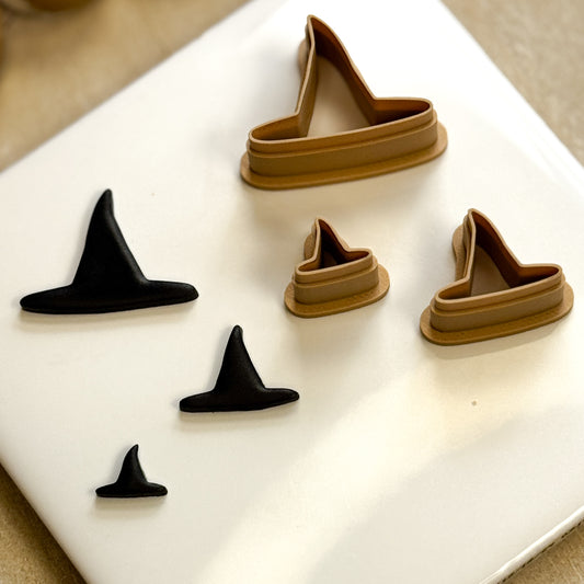 Witch Hat Polymer Clay Cutters