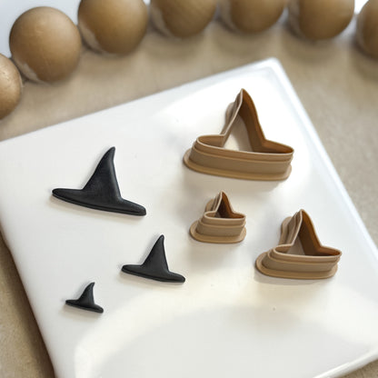 Witch Hat Polymer Clay Cutters