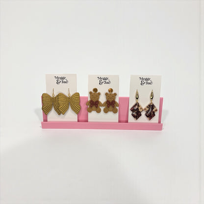 Set of 2 Jewelry Card Display Stand