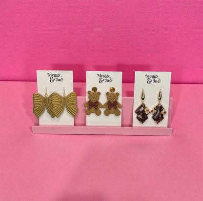 Set of 2 Jewelry Card Display Stand