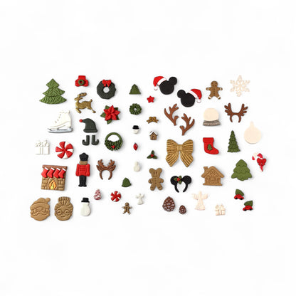 Entire Christmas polymer clay cutter collection